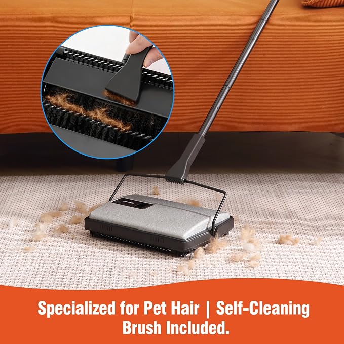 Carpet Sweeper Manual Cordless - Image 3