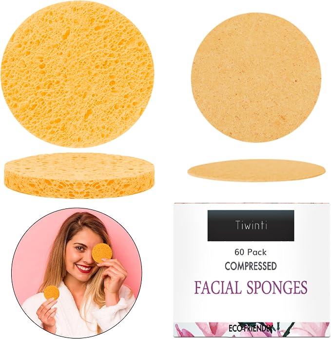 60 Count Compressed Facial Sponges - Image 6