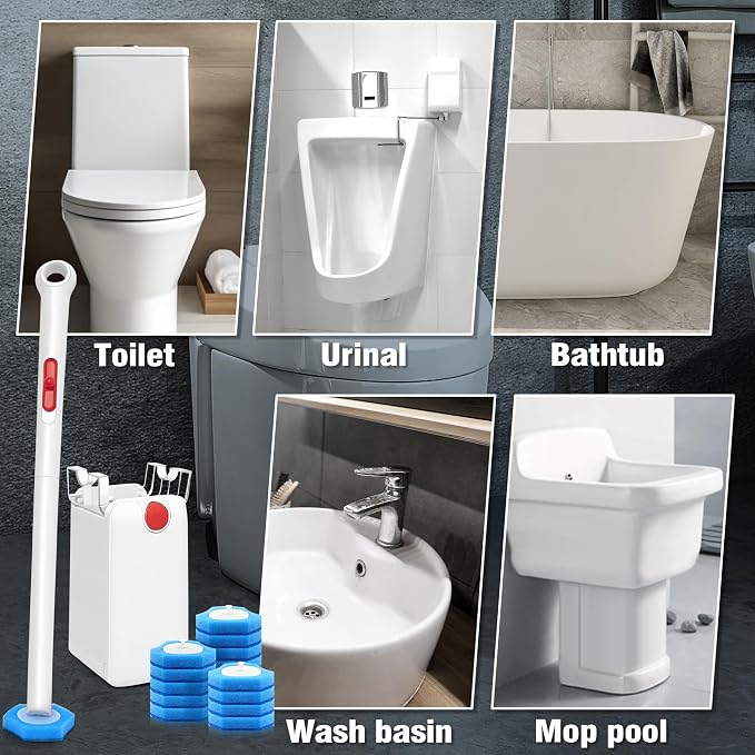 JEHONN Disposable Toilet Bowl Cleaner Wand - Image 5