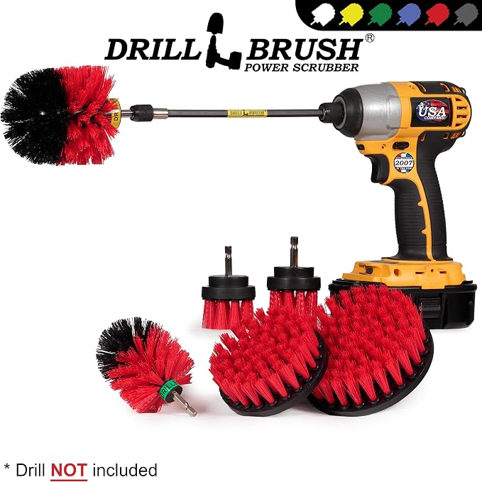 Outdoor Stiff Bristle Brush - Image 4