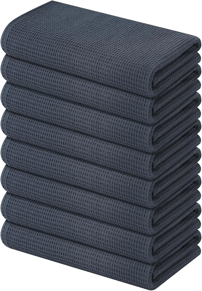Homaxy 100% Cotton Waffle Weave Kitchen Towels by Homaxy