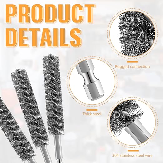 Geiserailie Bore Brush Bristles Wire Brush - Image 3