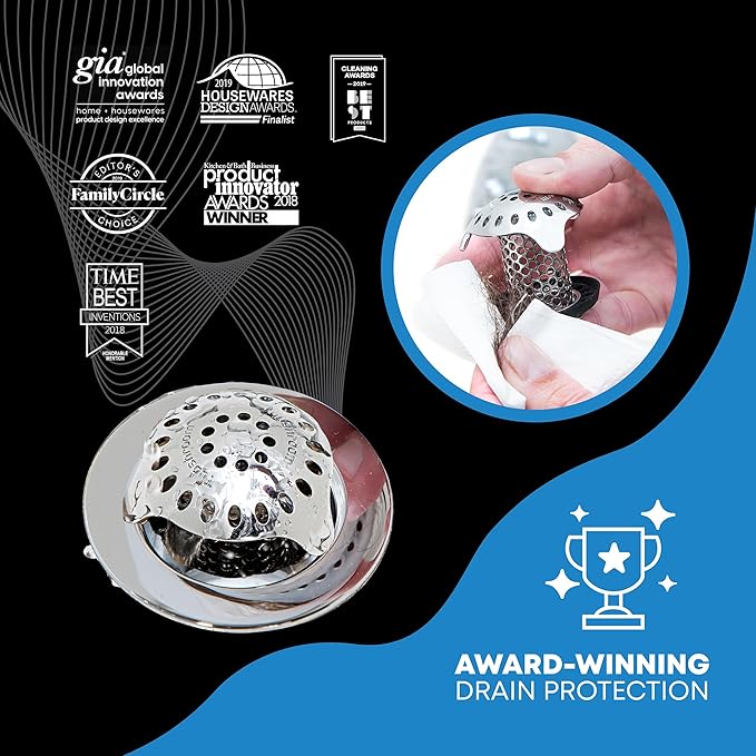 TubShroom Ultra Revolutionary Bath Tub Drain Protector Hair - Image 5