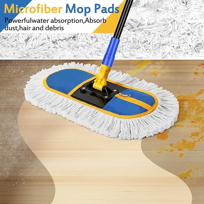 16 Inch Commercial Dust Mop for Floor Cleaning - Image 4