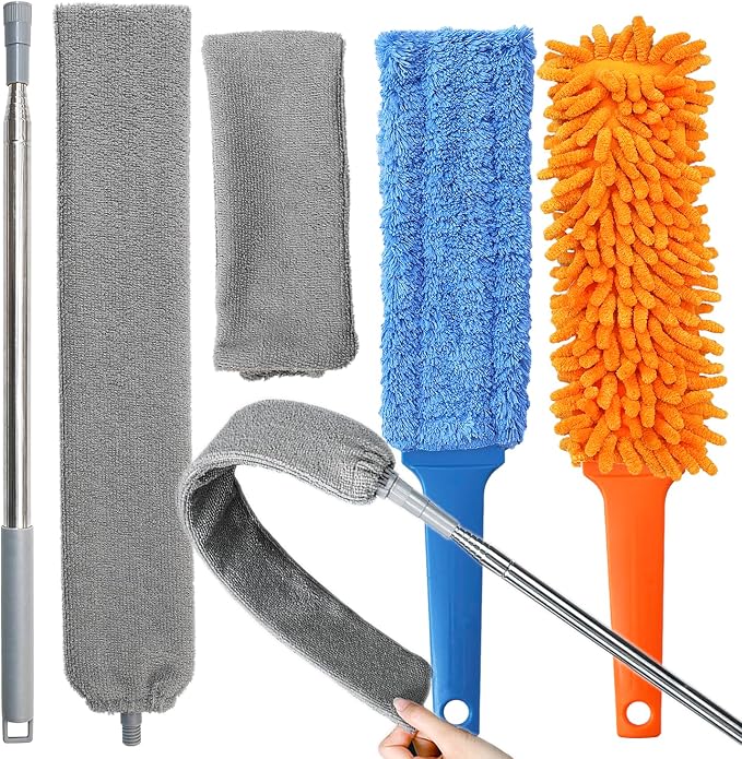 3 Pcs Professional Gap Cleaning Duster Sets, Microfiber Dusters by Unknown