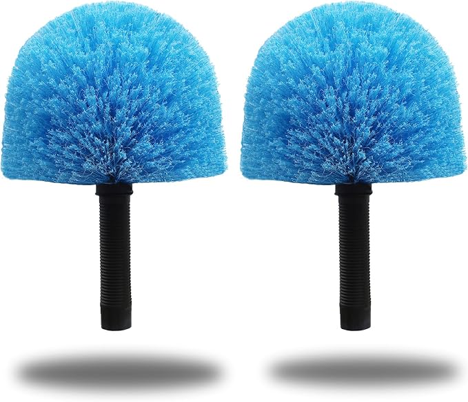 2 Pack Cobweb Duster Head Brush-Twist-On Spider Web Brush by Providequalityproducts