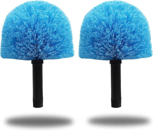 2 Pack Cobweb Duster Head Brush-Twist-On Spider Web Brush by Providequalityproducts