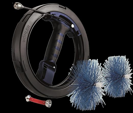 Wohler Viper S, Chimneys and Dryer Vents, Various Brushes Available, Comes by Wohler