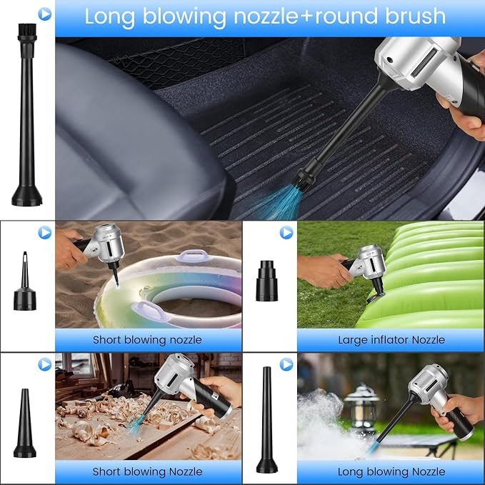 Arify Pro Car Vacuum Portable Cordless - Image 8