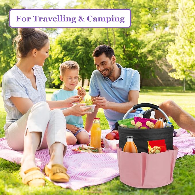 17L Cleaning Supply Caddy for Family, Portable Shower Caddy - Image 7
