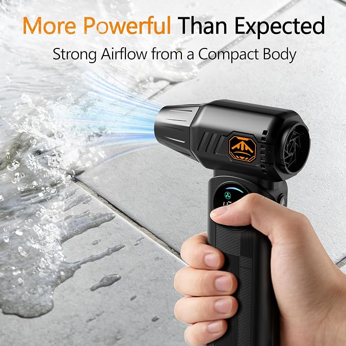 Compressed Air Duster 150000 RPM, Cordless Electric Air Blower - Image 2