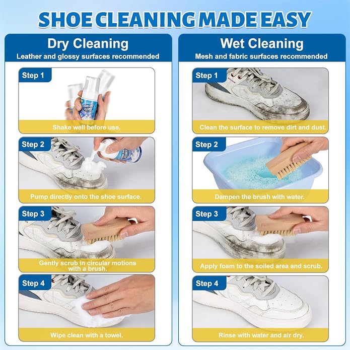 Shoe Cleaner, Sneaker Cleaner Foam - Image 7