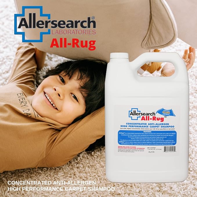 Allersearch All-Rug Anti-Allergen Concentrated Carpet Shampoo 1 Gallon - Image 3