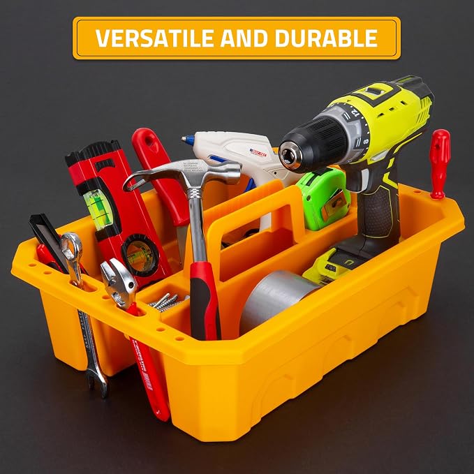 CANOPUS Storage Tray Tote with Functional Holes - Image 4