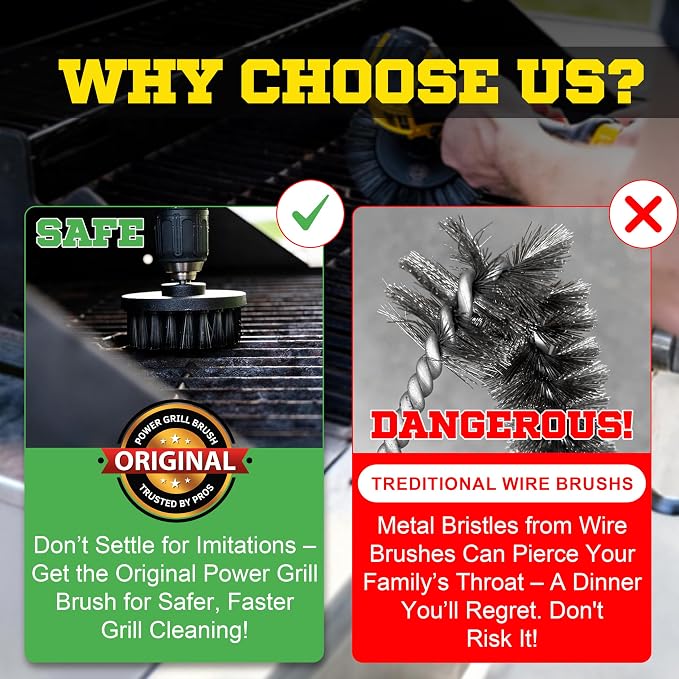 Grill Brush 5 Piece BBQ Cleaning Kit - Image 2