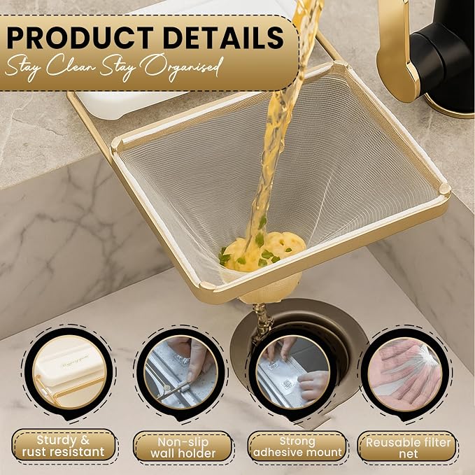 Kitchen Sink Hanging Strainer - Image 6
