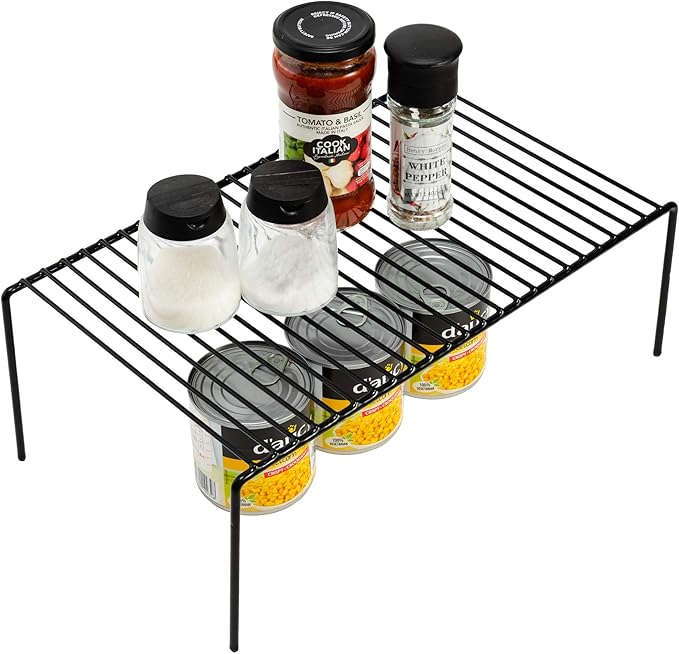 iPEGTOP 4-Pack 15.7 x 9.4 Inch Rustproof Metal Wire Kitchen Storage Shelves – - Image 4