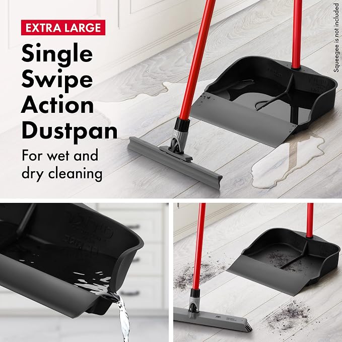 Tyroler Multi-Purpose Extra Large 100% Rubber Dustpan - Image 2