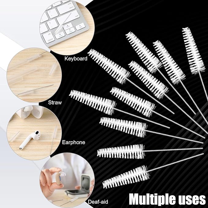 Hearing Aid Cleaning Tool Hearing Aid Vent Tube Brush Tube Cleaning Tool Small - Image 4