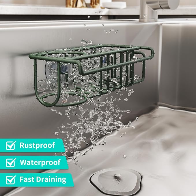 HapiRm Sink Caddy Sponge Holder - Image 3