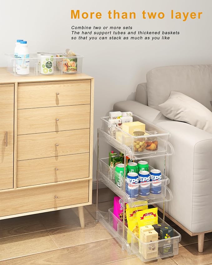 Under Sink Organizer, Bathroom Organizers and Storage, 2 Tier Multi-Use Pull - Image 8