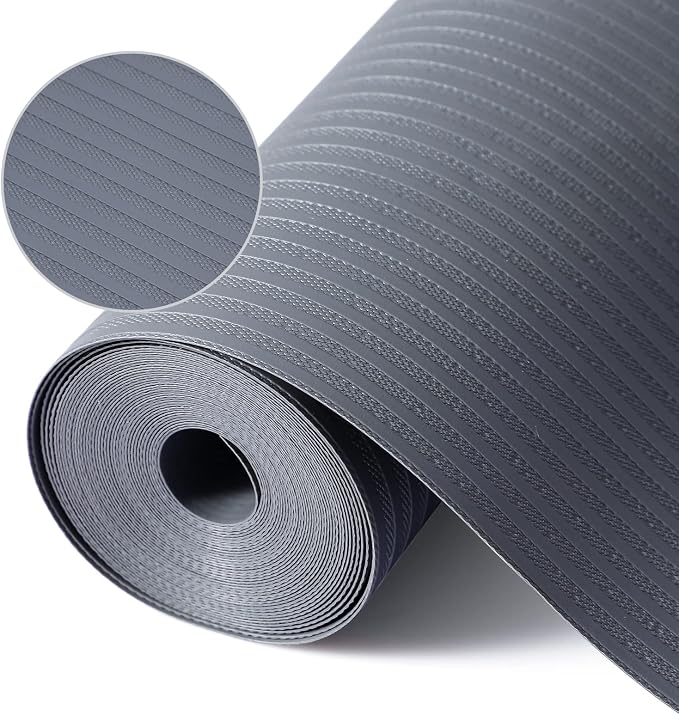 Shelf Liners for Kitchen Cabinets, Non-Adhesive, 12Inch x 30Ft, Non-Slip by McrbeayShelfLiner