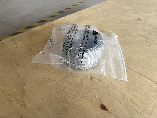 1/8" Wire Rope Kit, 100 Ft PVC Coated Steel Cable Guide Wire Tensioner Strainer - Image 10