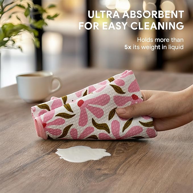 RECYCO Waffle Kitchen Towel Set of 2 - Image 4