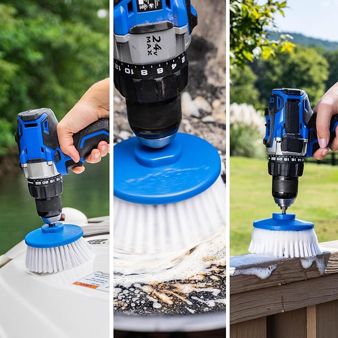 RotoScrub Drill-Powered Cleaning Brushes - Image 4