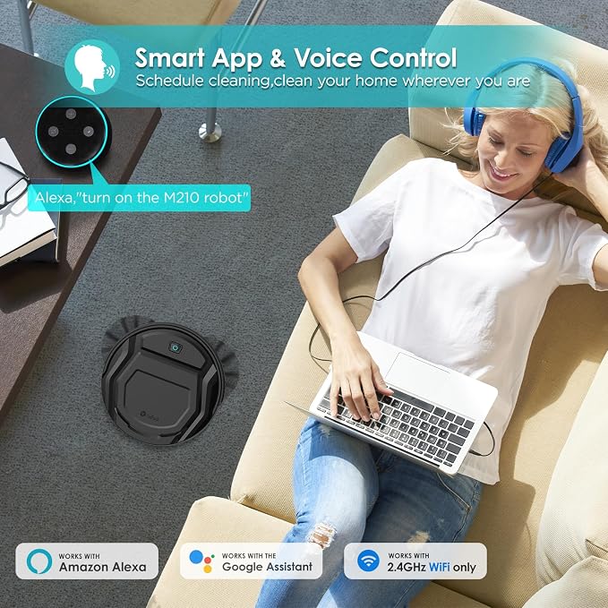 Lefant Robot Vacuum Cleaner, 120 Mins Runtime, Compact Design, Low Noise - Image 8