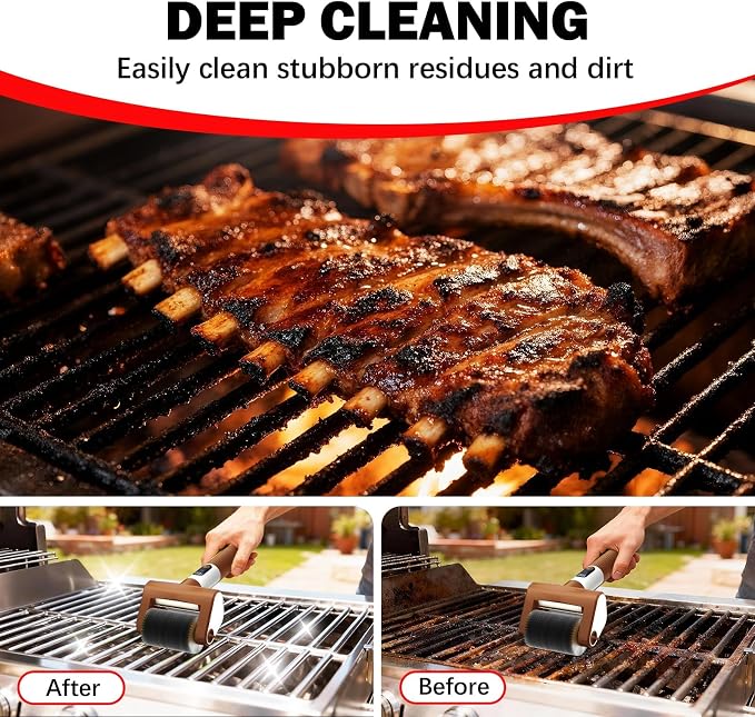 Electric Grill Brush, 2-Speed BBQ Grill Brush - Image 4