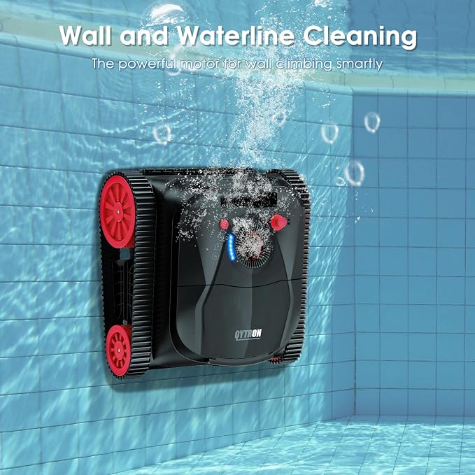 NIXBOT QP5 Robotic Pool Cleaner, Cordless Pool Vacuum - Image 2