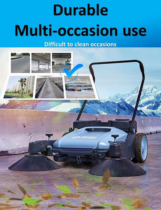 Walk Behind Floor Sweeper Manual, Industrial and Commercial Sweeper - Image 6