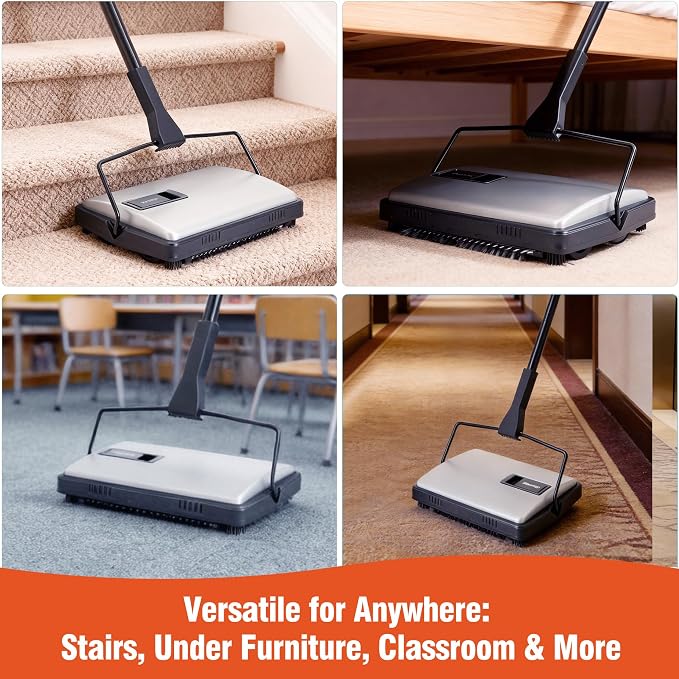 Carpet Sweeper Manual Cordless - Image 5
