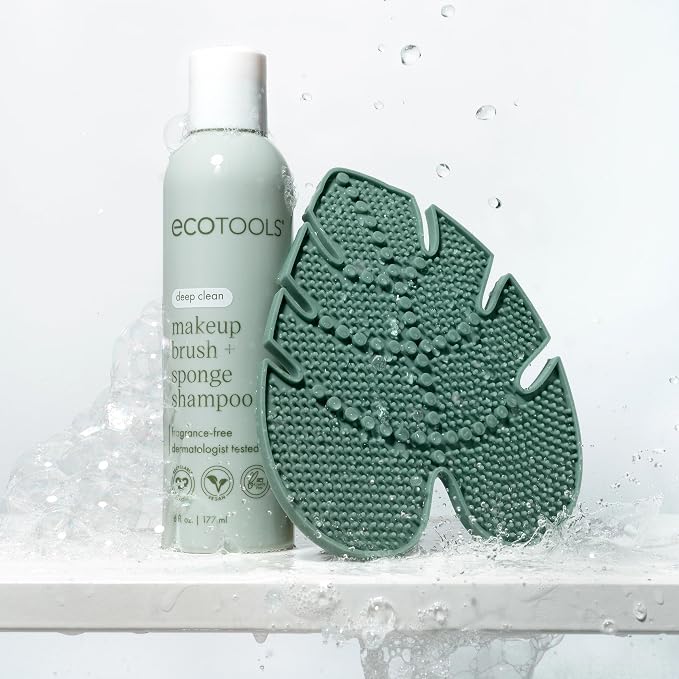 EcoTools Makeup Brush Cleansing Pad, Brush Cleaner Mat - Image 7