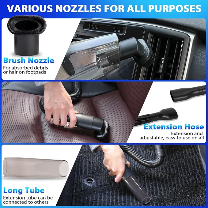 THINKWORK Car Cleaning Kit, Car Detailing Kit Interior Cleaner - Image 3