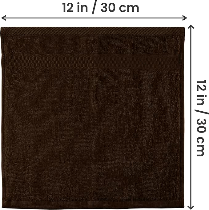 Utopia Towels 12 Pack Premium Wash Cloths Set, 12 by 12 Inches, 100% Cotton - Image 2