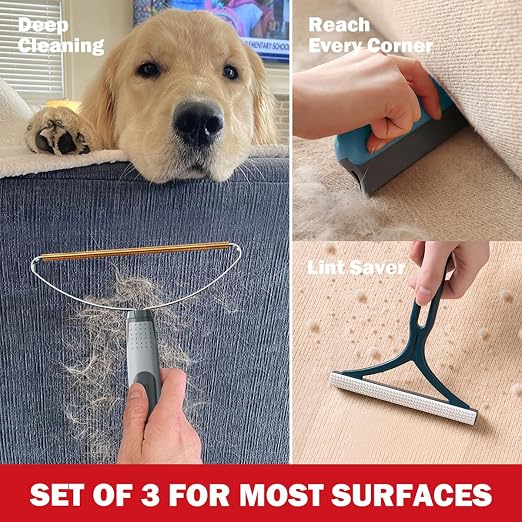 Pet Hair Removal Tools, Dog Cat Hair Remover Pro, Lint Shaver Cleaner, Fur - Image 6