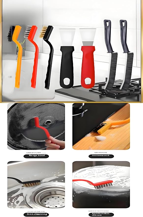22pcs Crevice Cleaning Brushes Set, Drain Snake, Pipe Cleaners, Straw Brush - Image 6