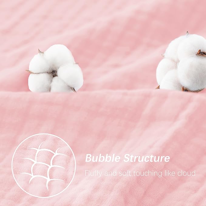 SWEET DOLPHIN Muslin Hooded Baby Bath Towels - Image 5