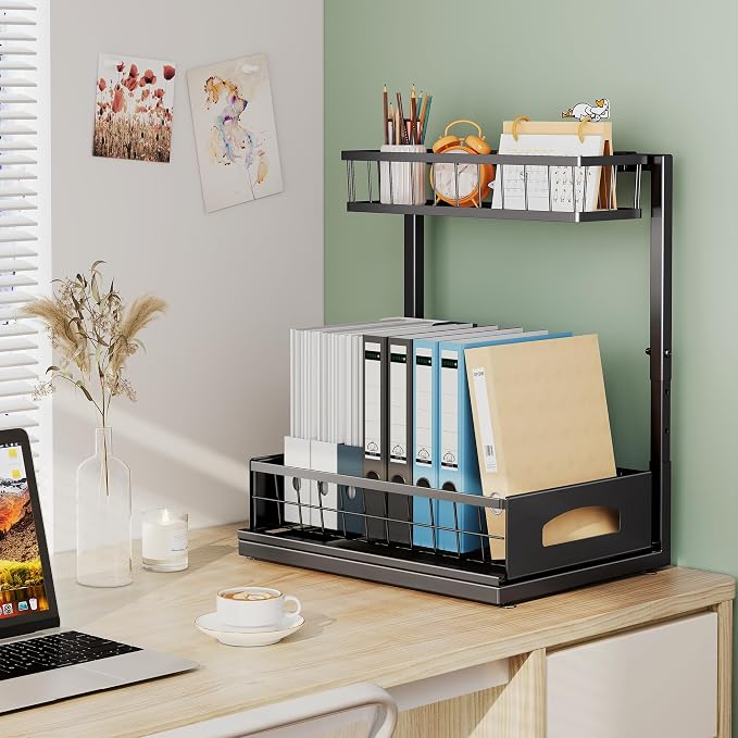 Under Sink Organizer and Storage, Height Adjustable Cabinet Organizer - Image 7