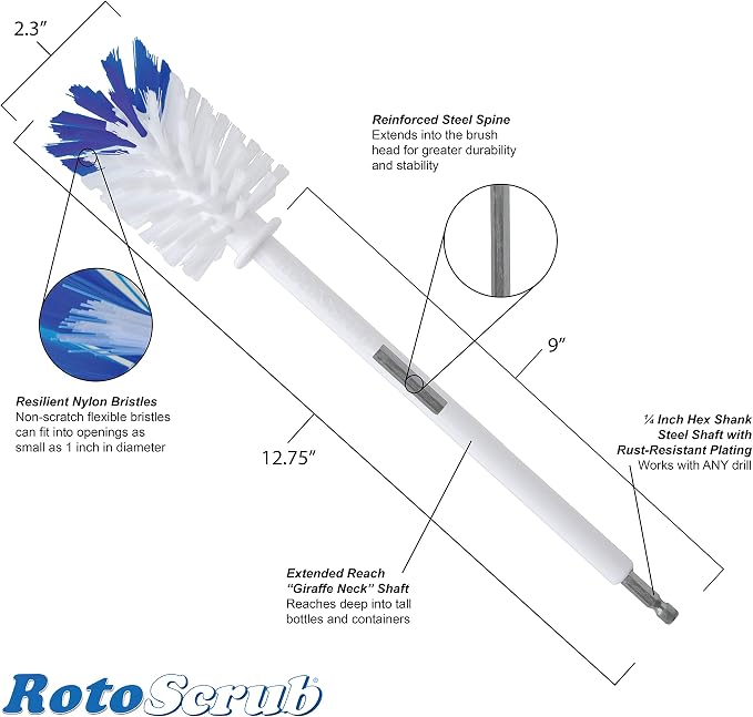 RotoScrub Bottle Brush - Image 5
