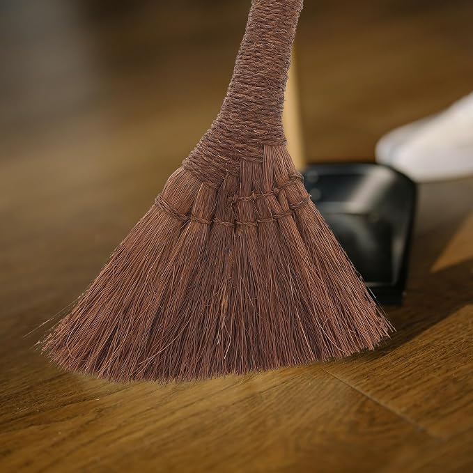 Small Cleaning Broom for Home Lightweight Sweep The Bed Brush Soft Synthetic - Image 7