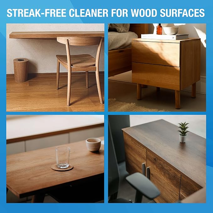 MiracleWipes for Wood Surfaces, Remove Dirt and Grime Buildup, and Polish - Image 5