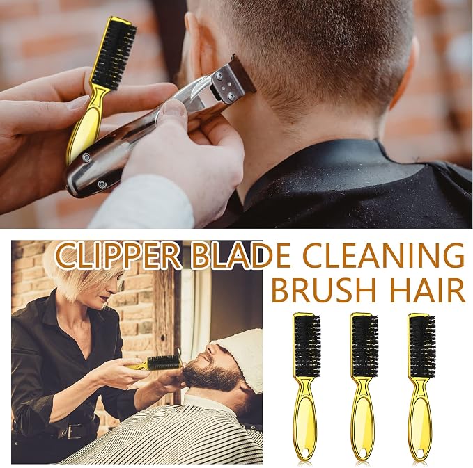 Patelai 12 Pcs Barber Clipper Brush Blade Trimmer Cleaning Brush - Image 4