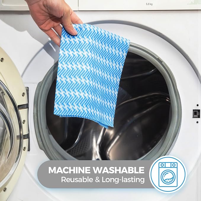 Disposable Cleaning Cloths Dry Handi Wipes Reusable Dish Cloths Multi Use - Image 6