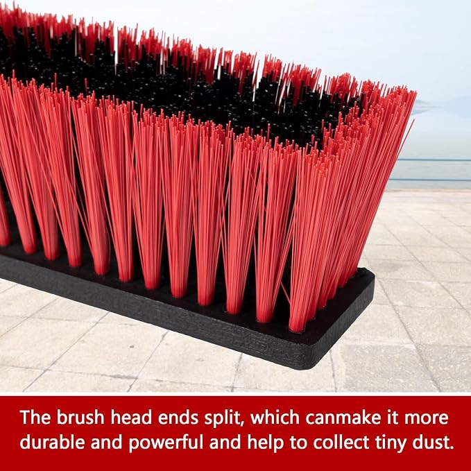 18 Inch Heavy Duty Push Broom Outdoor - Image 6