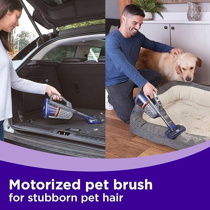 BLACK+DECKER dust buster Handheld Vacuum Cordless, Pet Hair Vacuum, Portable - Image 5