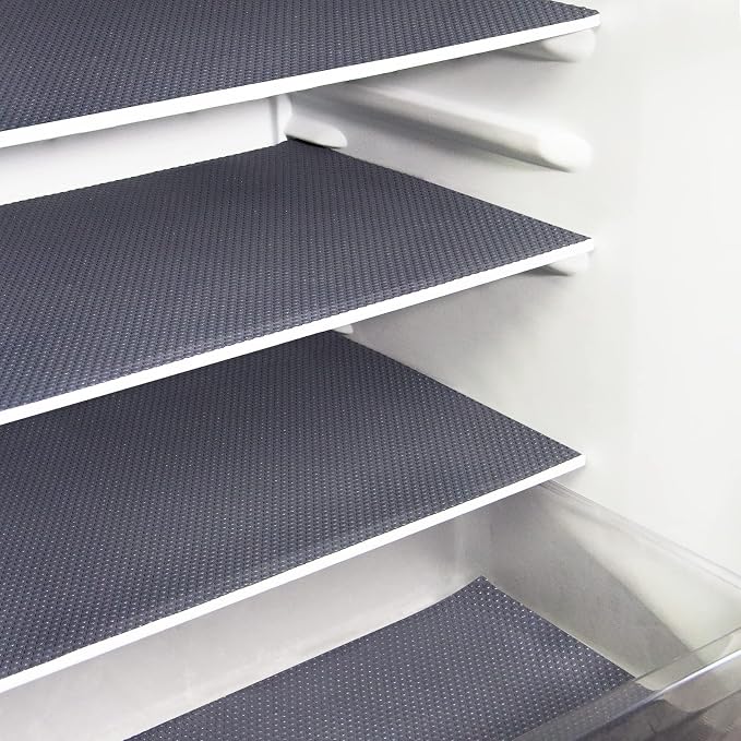 8Pcs Refrigerator Liners, Washable Fridge Liner Mats Covers Pads by RwotllsRefrigeratorLiners