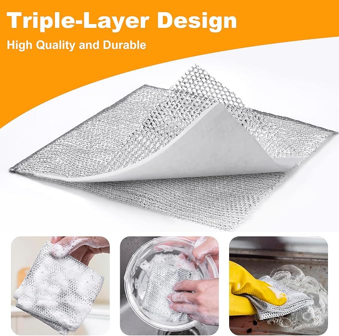 Inkhut Non Scratch Wire Dishcloth - Image 2